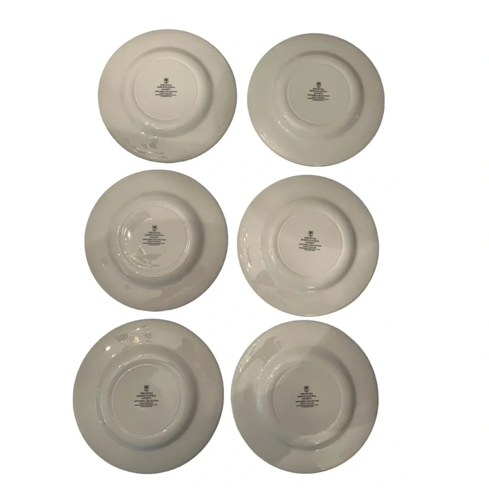 The Royal Horticulture Society Applebee Collection Lunch Plates (set of 6)